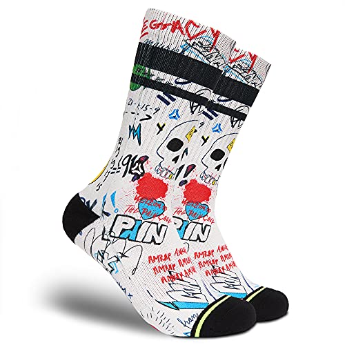 FLINCK Sportsocken Pain Cave Socken 1 paar - Crossfit-Socken, Laufsocken, Fitness-Socken, Fahrradsocken mit nahtlosem Zehenverschluss (36-38) von FLINCK