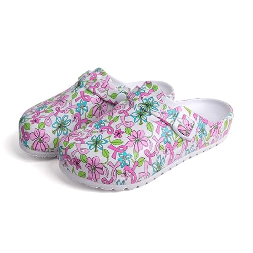 FLIOZY Damen Clogs mit Blumenmuster – Leichte Eva Mules zum Hineinschlüpfen Bequeme & rutschfeste Gartenschuhe für Alltag Küche Klinik & Reisen FLIOZY Damen Clogs mit Blumenmuster – Leichte Eva Mules zum Hineinschlüpfen Bequeme & rutschfeste Gartenschuhe für Alltag Küche Klinik & Reisen von FLIOZY