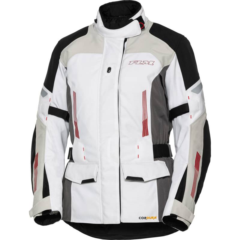 FLM FLM Damen Touren Textiljacke 3.0 weiß L DamenweißL - Motorradbekleidung - Motorradjacken von FLM