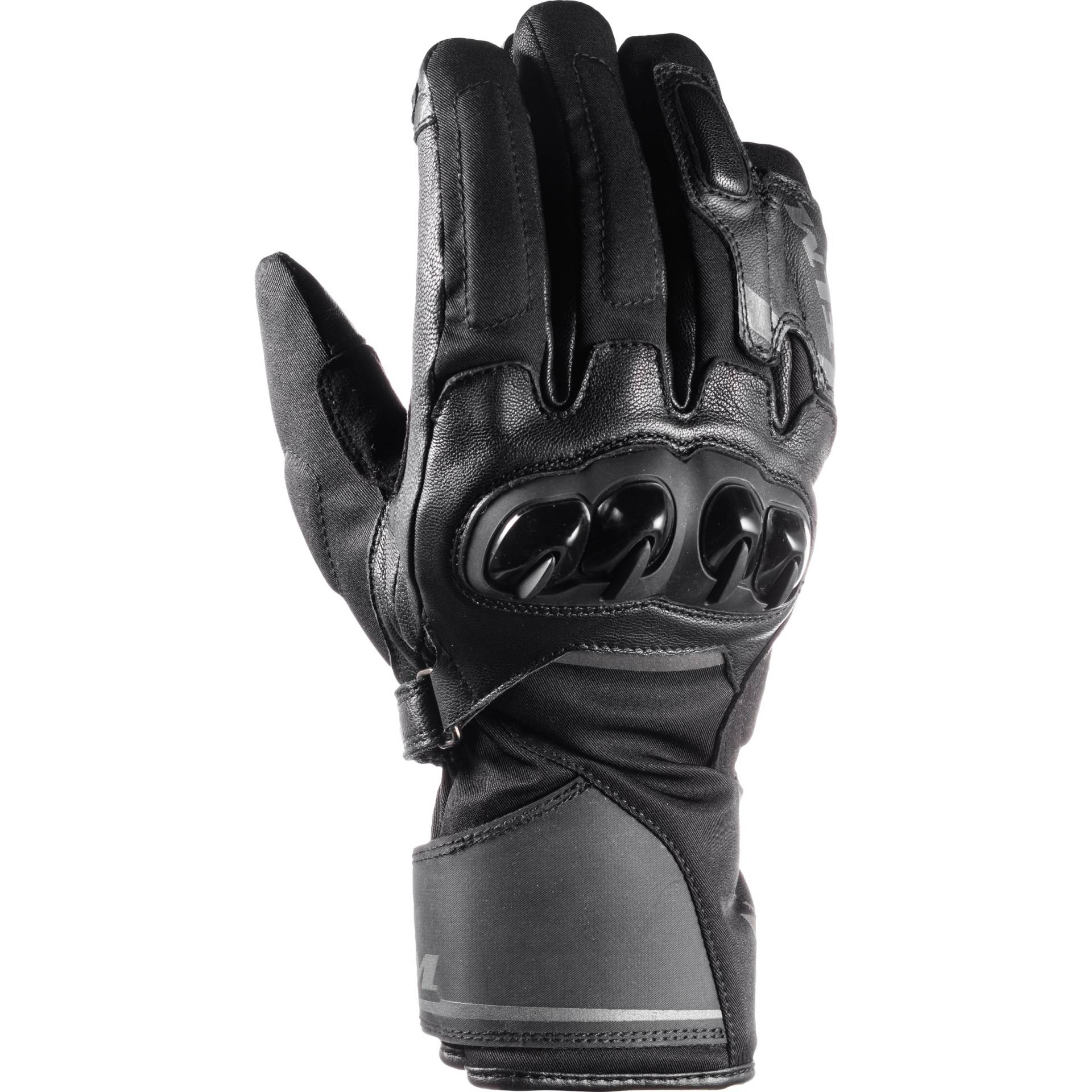 FLM FLM Torque WP Damen Leder/Textilhandschuh lang schwarz 6 Damenschwarz6 - Motorradbekleidung - Motorradhandschuhe von FLM
