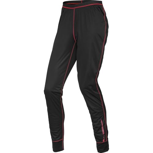FLM Funktionshose mit Stormproof Membran 1.0 - Körperbetonte Passform, Winddicht Ideal für Motorrad Wintersport Ski Eishockey schwarz S von FLM