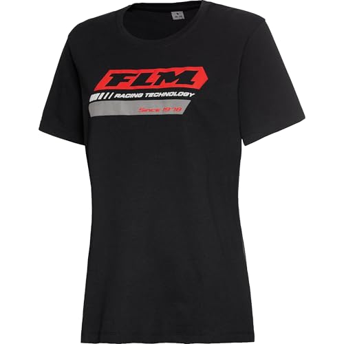 FLM Jodie Damen T-Shirt – Sportliche Passform – 3D Print-Logo – 100% Baumwolle – Freizeit & Abenteuer von FLM