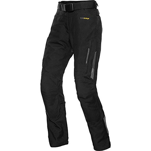 FLM Motorradhose Damen Touren Textilhose 3.0 schwarz L, Tourer, Ganzjährig von FLM