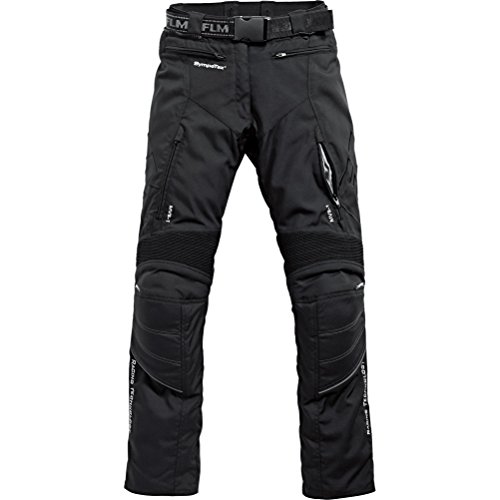 FLM Motorradhose Sports Damen Textilhose 2.0 schwarz 80 (40 lang), Sportler, Ganzjährig von FLM