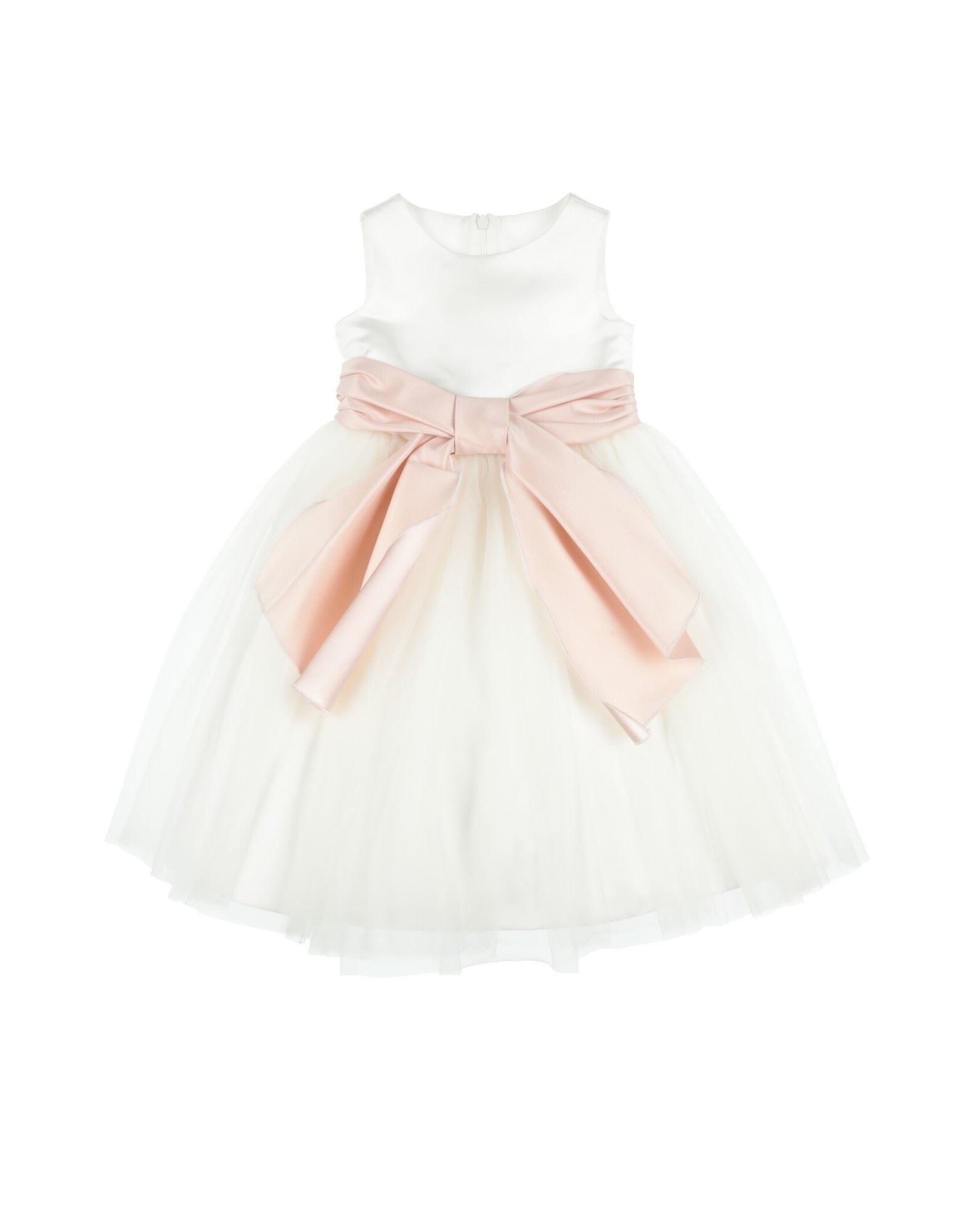 FLÒ SARTORIA ITALIANA Babykleid Kinder Weiß von FLÒ SARTORIA ITALIANA