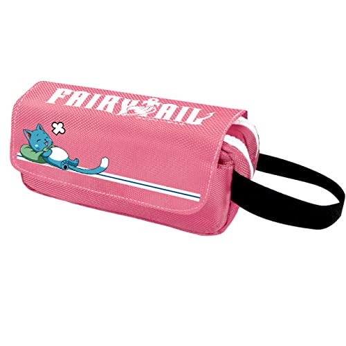 FAI-ry TA-il Large Capacity Pencil Case, Boys Double Layer Pen Case Bag, Pouch Holder Pencil Storage Bag for Primary and Secondary School Students-20 * 10 * 6cm||Pink 8 von FLOATING