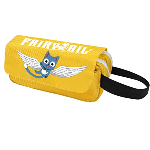 FAI-ry TA-il Pencil Cases, 3D Printed Pen Cases, Pencil Pouch for School Students Kids-20 * 10 * 6cm||Yellow 2 von FLOATING