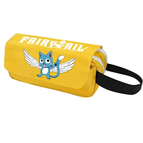 FAI-ry TA-il Pencil Cases, 3D Printed Pen Cases, Pencil Pouch for School Students Kids-20 * 10 * 6cm||Yellow 3 von FLOATING