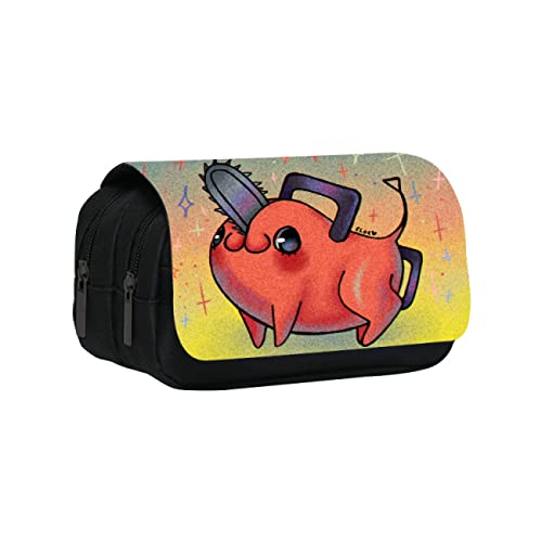 FLOATING Chains-aw Man Pencil Case, Große Kapazität 3D Druck Mäppchen, Große Kapazität Briefpapier Pouch Stifte Etui-20 * 10 * 7.5cm||Multicolor 11 von FLOATING