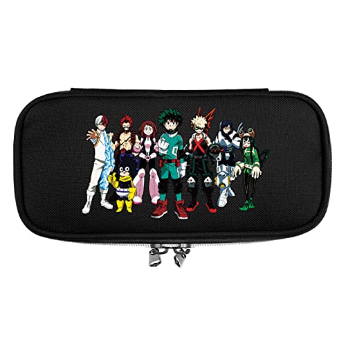 FLOATING My He-ro Academ-ia Pencil Bag, Portable Anime Pencil Bags, Double Layers Pencil Case for Kids-1 Piece||Multicolor 10 von FLOATING