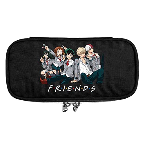 FLOATING My He-ro Academ-ia Pencil Bag, Portable Anime Pencil Bags, Double Layers Pencil Case for Kids-1 Piece||Multicolor 12 von FLOATING