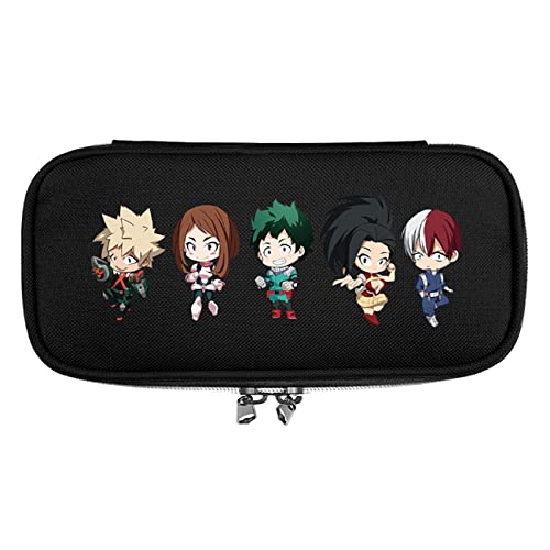 FLOATING My He-ro Academ-ia Pencil Bag, Portable Anime Pencil Bags, Double Layers Pencil Case for Kids-1 Piece||Multicolor 7 von FLOATING