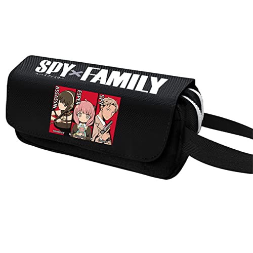 FLOATING SP-Y×FAMI-LY Large Capacity Pencil Case, Large Capacity Anime Pencil Case, Pencil Storage Bag for Primary and Secondary School Students-20 * 6 * 10cm||Multicolor 2 von FLOATING