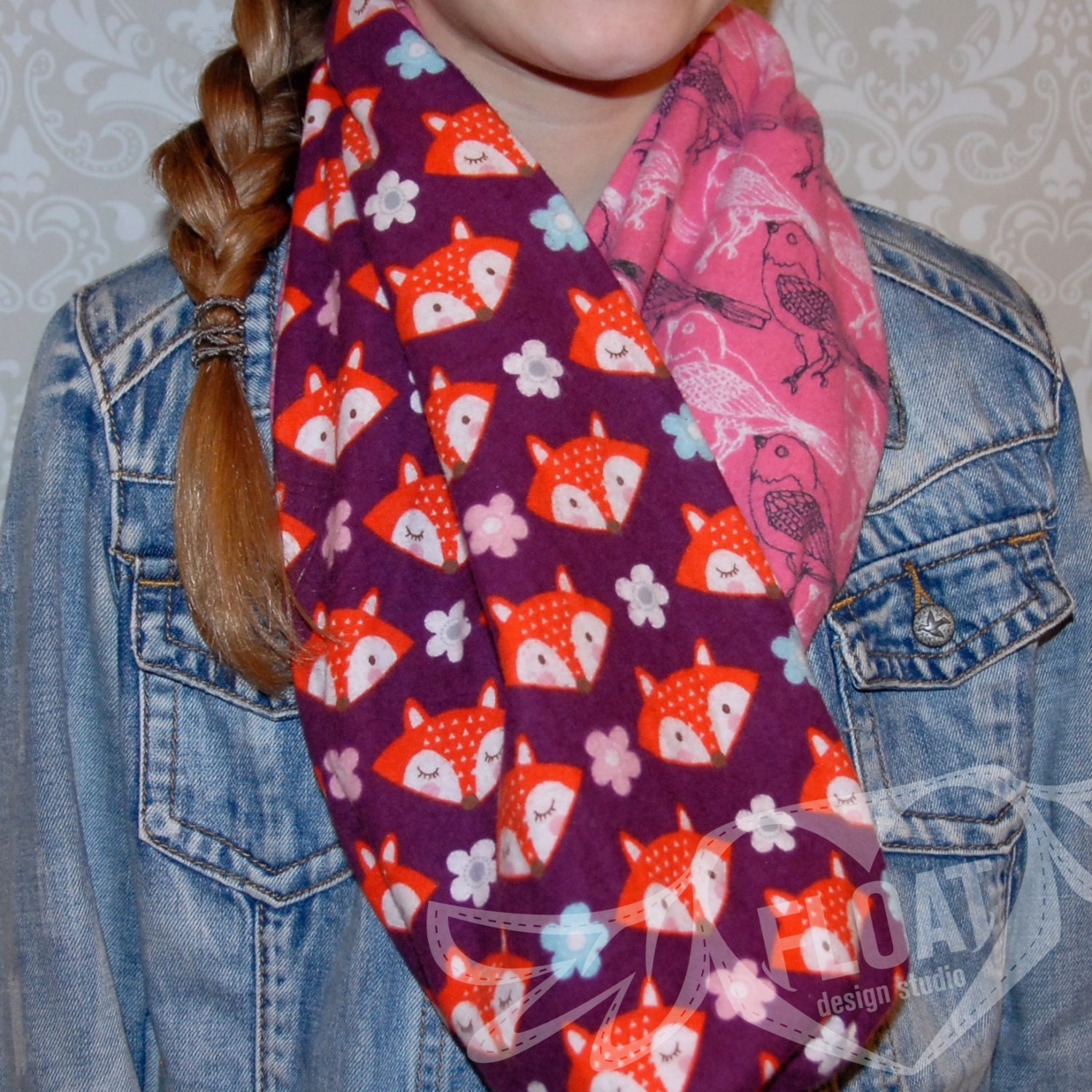 Float's Schal-Kollektion..foxychick Infinity Schal von FLOATdesignstudio