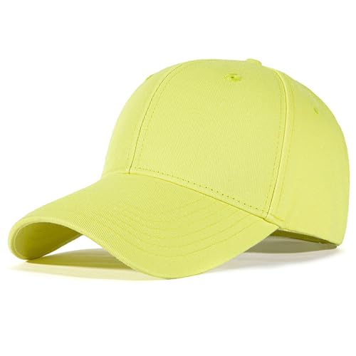 FLOBBS Baseball Caps für Herren und Damen, Unisex Adjustable Baumwolle Basecap Männer, Einfarbig Cappy Kappe, Outdoor Sommer Baseballkappe von FLOBBS