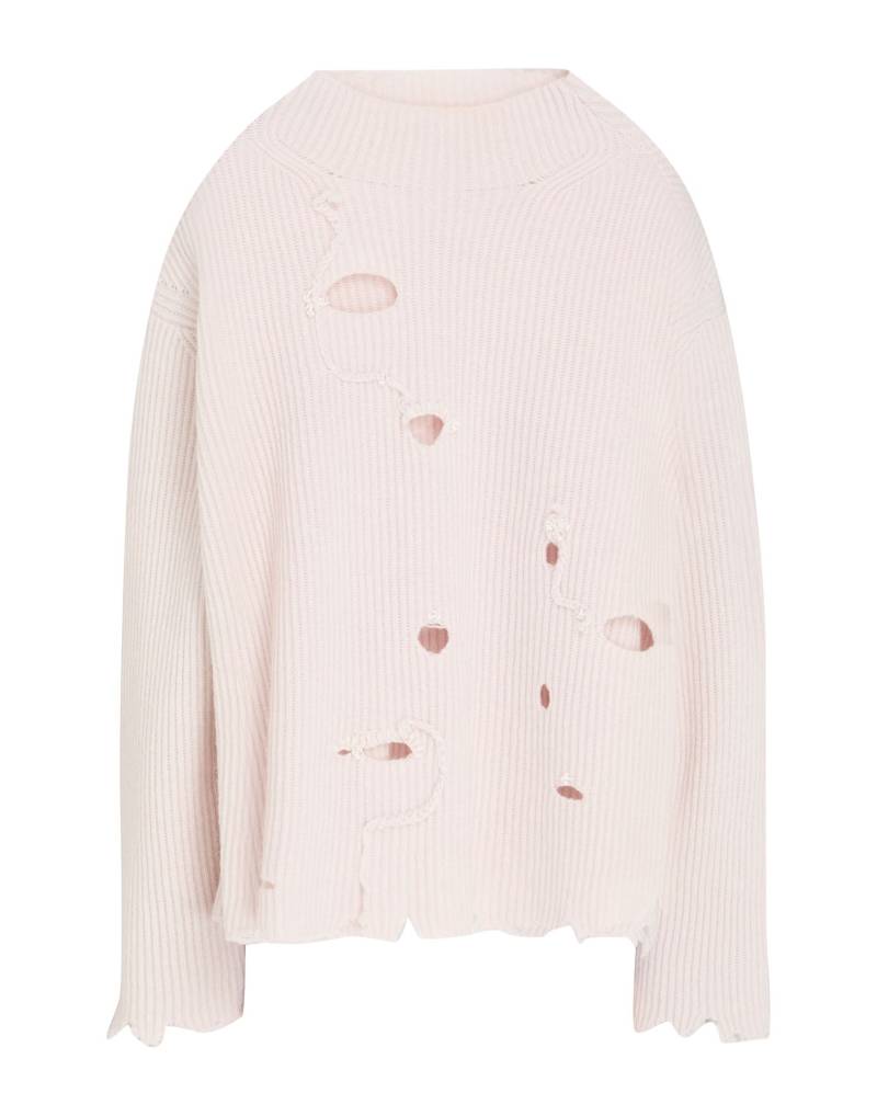 FLOOR Rollkragenpullover Damen Hellrosa von FLOOR