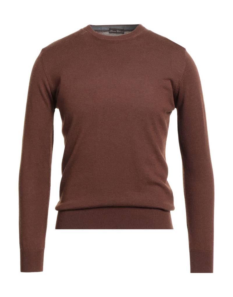 FLORENCE CASHMERE Pullover Herren Braun von FLORENCE CASHMERE