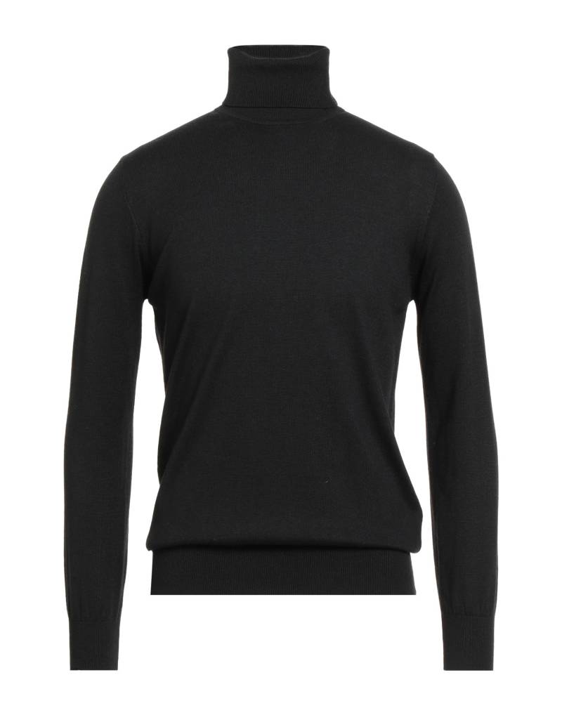 FLORENCE CASHMERE Rollkragenpullover Herren Schwarz von FLORENCE CASHMERE