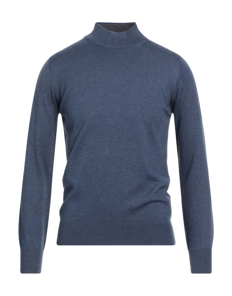 FLORENCE CASHMERE Rollkragenpullover Herren Taubenblau von FLORENCE CASHMERE