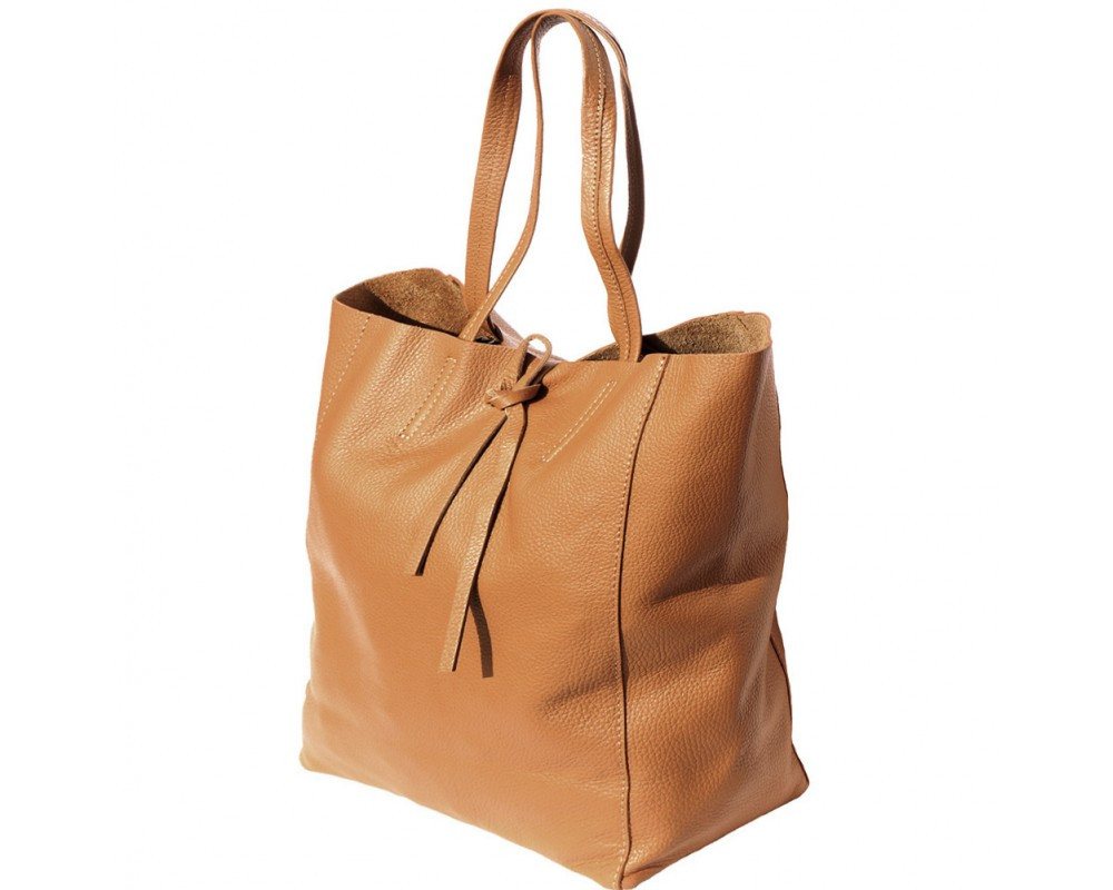 FLORENZ Schultertasche BABILA TOTE-BAG, SCHULTERTASCHE - BEUTELTASCHE GRÖSSE L - ECHTLEDER, Made in Italy von FLORENZ