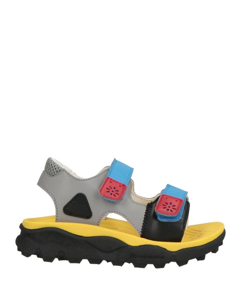 FLOWER MOUNTAIN® for NATURINO Sandale Kinder Hellgrau von FLOWER MOUNTAIN® for NATURINO