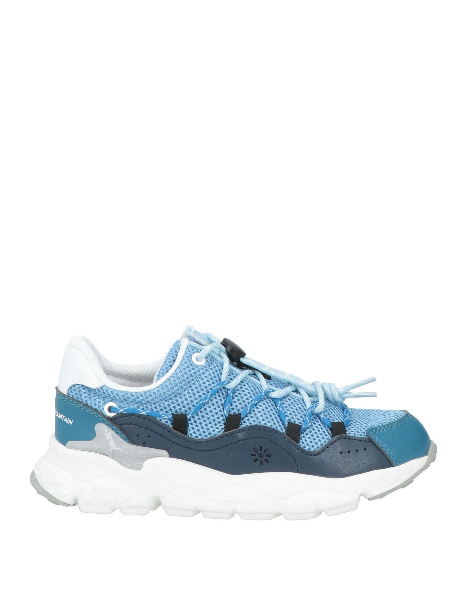 FLOWER MOUNTAIN® for NATURINO Sneakers Kinder Azurblau von FLOWER MOUNTAIN® for NATURINO