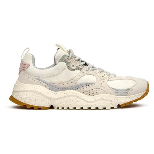 FLOWER MOUNTAIN Womens Wave Running Style Trainers Natural von FLOWER MOUNTAIN