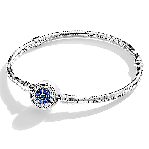 FLUFLO Armband Damen 925 Sterling Silber, Armbänder Moments Schlangen-Gliederarmband Armkette für Pandora Charm Anhänger, Valentinstag Muttertag Geburtstags Geschenk für Frauen Freundin Mama FLUFLO Armband Damen 925 Sterling Silber, Armbänder Moments Schlangen-Gliederarmband Armkette für Pandora Charm Anhänger, Valentinstag Muttertag Geburtstags Geschenk für Frauen Freundin Mama von FLUFLO