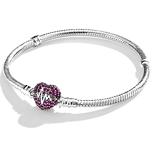 FLUFLO Armband Damen 925 Sterling Silber, Armbänder Moments Schlangen-Gliederarmband Armkette für Pandora Charm Anhänger, Valentinstag Muttertag Geburtstags Geschenk für Frauen Freundin Mama FLUFLO Armband Damen 925 Sterling Silber, Armbänder Moments Schlangen-Gliederarmband Armkette für Pandora Charm Anhänger, Valentinstag Muttertag Geburtstags Geschenk für Frauen Freundin Mama von FLUFLO