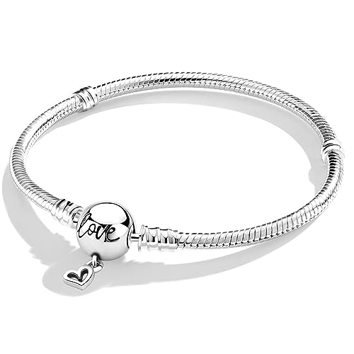 FLUFLO Armband Damen 925 Sterling Silber, Armbänder Moments Schlangen-Gliederarmband Armkette für Pandora Charm Anhänger, Valentinstag Muttertag Geburtstags Geschenk für Frauen Freundin Mama FLUFLO Armband Damen 925 Sterling Silber, Armbänder Moments Schlangen-Gliederarmband Armkette für Pandora Charm Anhänger, Valentinstag Muttertag Geburtstags Geschenk für Frauen Freundin Mama von FLUFLO