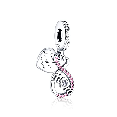 FLUFLO Charm Anhänger Damen 925 Sterling Silber für Armband Charms Beads passend für Pandora Armband und Halskette, Kompatibel mit Europäischen Armbänder für Frauen Mädchen FLUFLO Charm Anhänger Damen 925 Sterling Silber für Armband Charms Beads passend für Pandora Armband und Halskette, Kompatibel mit Europäischen Armbänder für Frauen Mädchen von FLUFLO