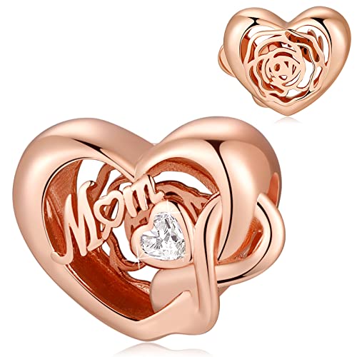 FLUFLO Charm Anhänger Damen 925 Sterling Silber für Armband Charms Beads passend für Pandora Armband und Halskette, Kompatibel mit Europäischen Armbänder für Frauen Mädchen FLUFLO Charm Anhänger Damen 925 Sterling Silber für Armband Charms Beads passend für Pandora Armband und Halskette, Kompatibel mit Europäischen Armbänder für Frauen Mädchen von FLUFLO