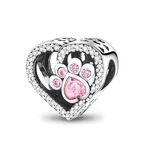 FLUFLO Charm Anhänger Damen 925 Sterling Silber für Armband Charms Beads passend für Pandora Armband und Halskette, Kompatibel mit Europäischen Armbänder für Frauen Mädchen FLUFLO Charm Anhänger Damen 925 Sterling Silber für Armband Charms Beads passend für Pandora Armband und Halskette, Kompatibel mit Europäischen Armbänder für Frauen Mädchen von FLUFLO