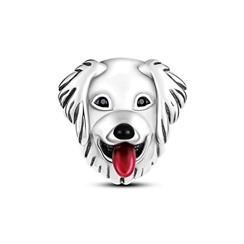FLUFLO Charm Anhänger Damen 925 Sterling Silber für Armband Charms Beads passend für Pandora Armband und Halskette, Kompatibel mit Europäischen Armbänder für Frauen Mädchen von FLUFLO