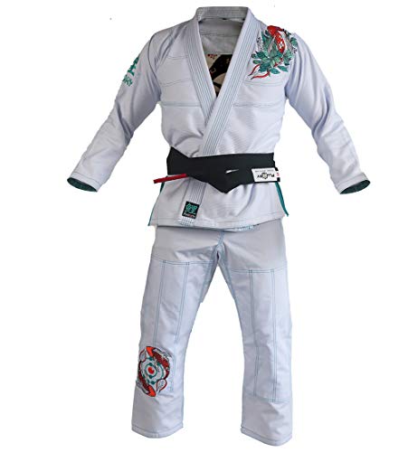 FLUORY Brasilianischer Jiu Jitsu-Anzug für Damen, BJJ Gi Kimonos, BJJ Uniform von FLUORY