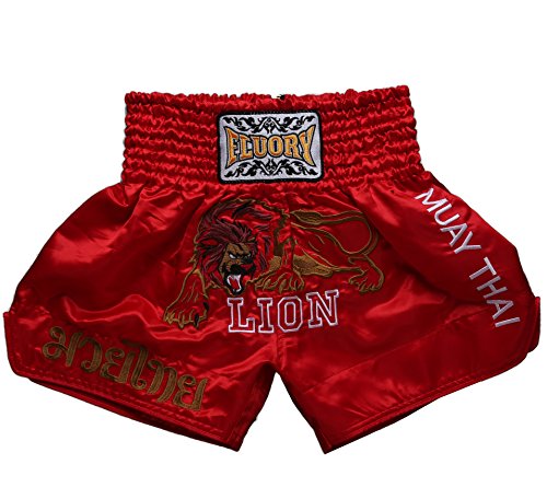 FLUORY Muay Thai Fight Shorts, MMA Shorts Bekleidung Training Käfig Kampf Grappling Martial Arts Kickboxing Shorts Kleidung von FLUORY