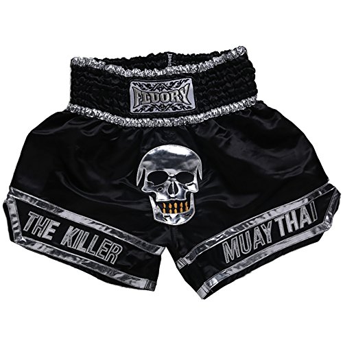 FLUORY Muay Thai-Shorts, hohe Qualität, Shorts für Thaiboxen, MMA, Kickboxen, für Damen, Herren, Kinder, Wettbewerb, Kampftraining, Wettbewerb. von FLUORY