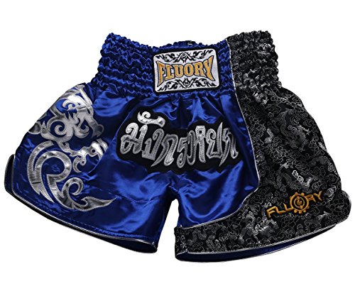 FLUORY Muay Thai Fight Shorts, MMA Shorts Bekleidung Training Käfig Kampf Grappling Martial Arts Kickboxing Shorts Kleidung von FLUORY