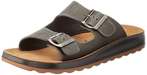 FLY FLOT Herren 665814 Flache Sandale, anthrazit, 46 EU von Fly Flot