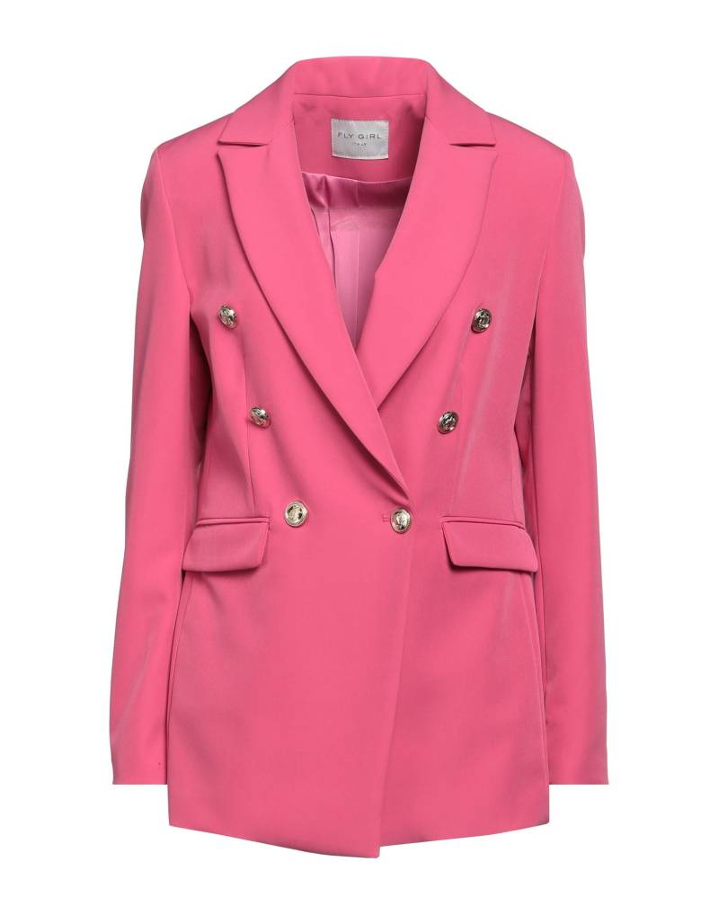 FLY GIRL Blazer Damen Fuchsia von FLY GIRL