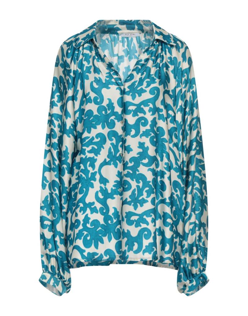 FLY GIRL Hemd Damen Azurblau von FLY GIRL