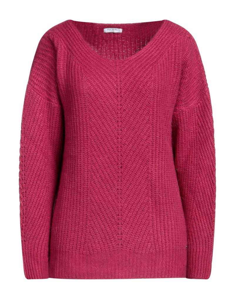FLY GIRL Pullover Damen Fuchsia von FLY GIRL