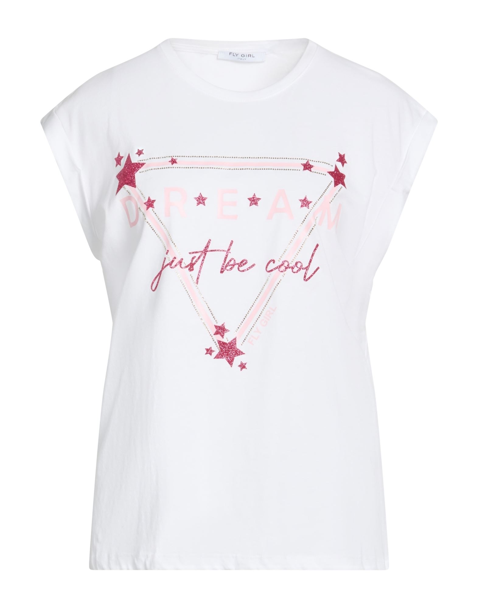 FLY GIRL T-shirts Damen Weiß von FLY GIRL
