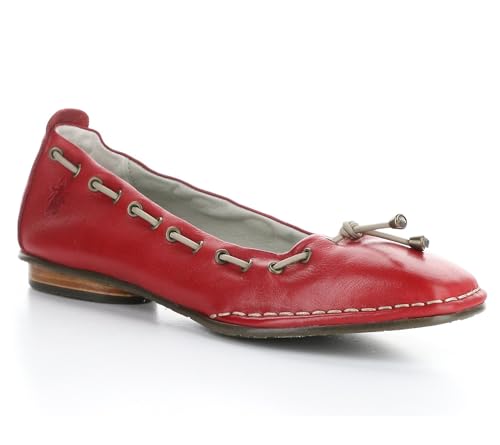 Fly London Damen Bapi2647fly Ballerinas Rotes Leder 38 EU von FLY London