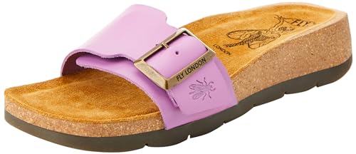 Fly London Damen Carb851fly Sandale Wohnungen, Violet, 41 EU von FLY London