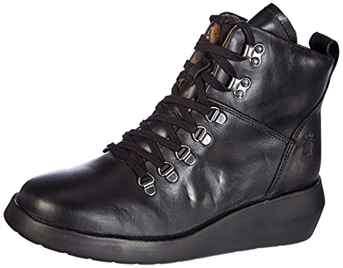 Fly London Damen Bika501fly Stiefelette, Schwarz, 37 EU von FLY London