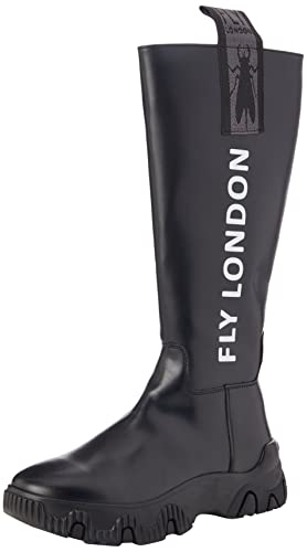 Fly London Damen Febe886fly Kniehohe Stiefel, Schwarz, 36 EU von FLY London