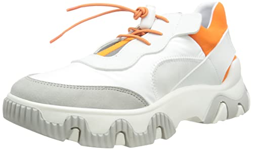 FLY London Damen Fian634fly Sneaker, Offwhite Coral, 42 EU von FLY London