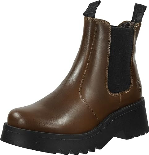 Fly London Damen Medi789fly Chelsea-Stiefel, olivgrün, 37 EU von FLY London