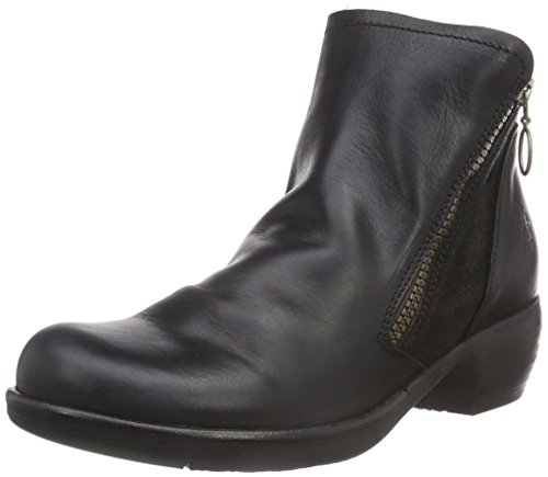 FLY London Damen Meli Chelsea Boots, Schwarz Black 007, 42 EU von FLY London